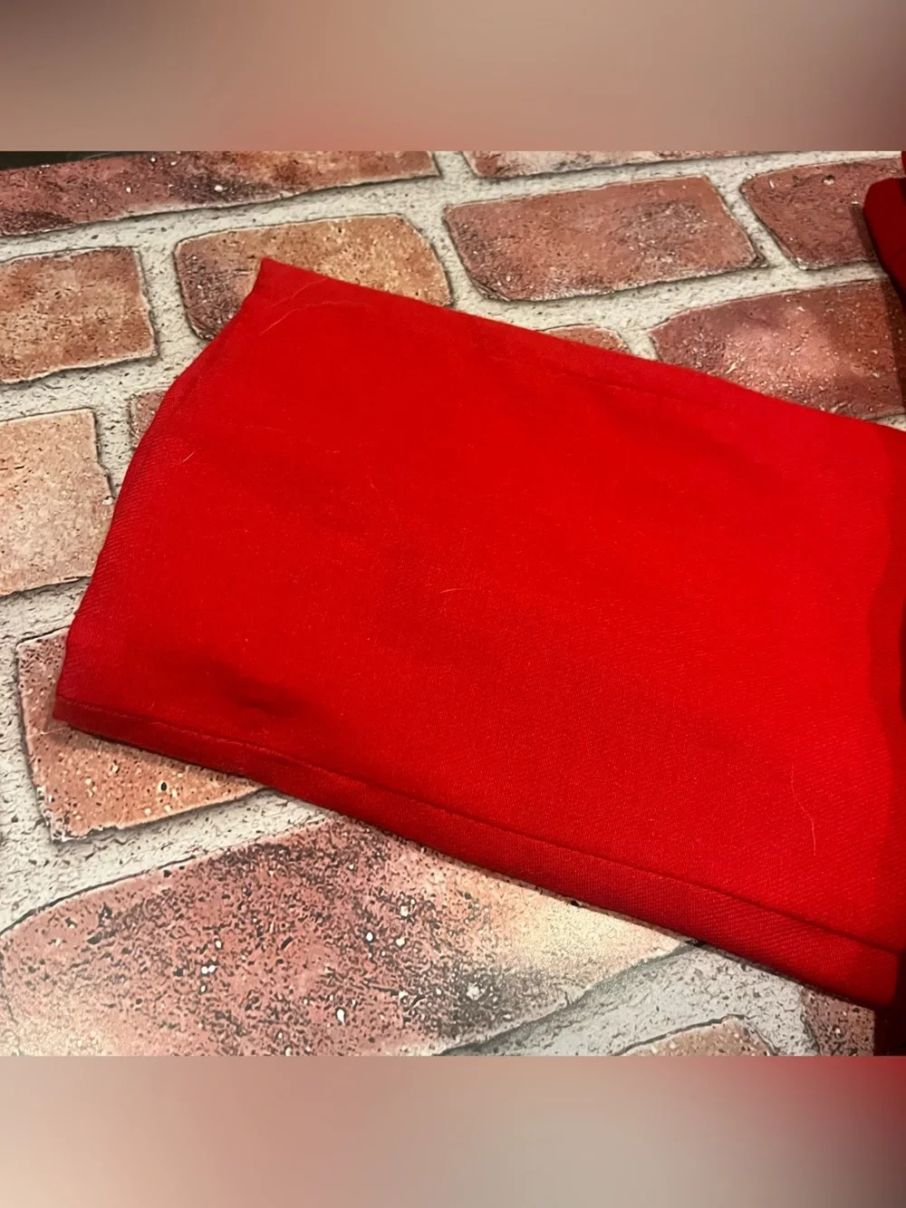 Banana republic Avery Pant Linen red size 4